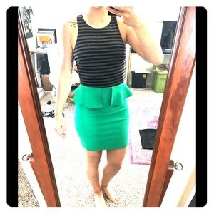 Apricot Lane peplum dress